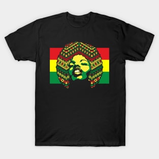 Mama Africa face T-Shirt